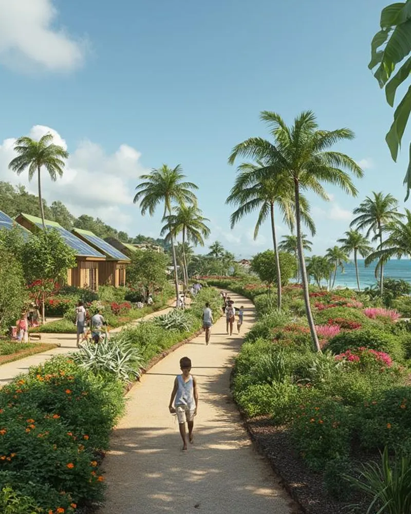 Écoquartier cœur de Grippon : un projet innovant pour un avenir durable en Guadeloupe